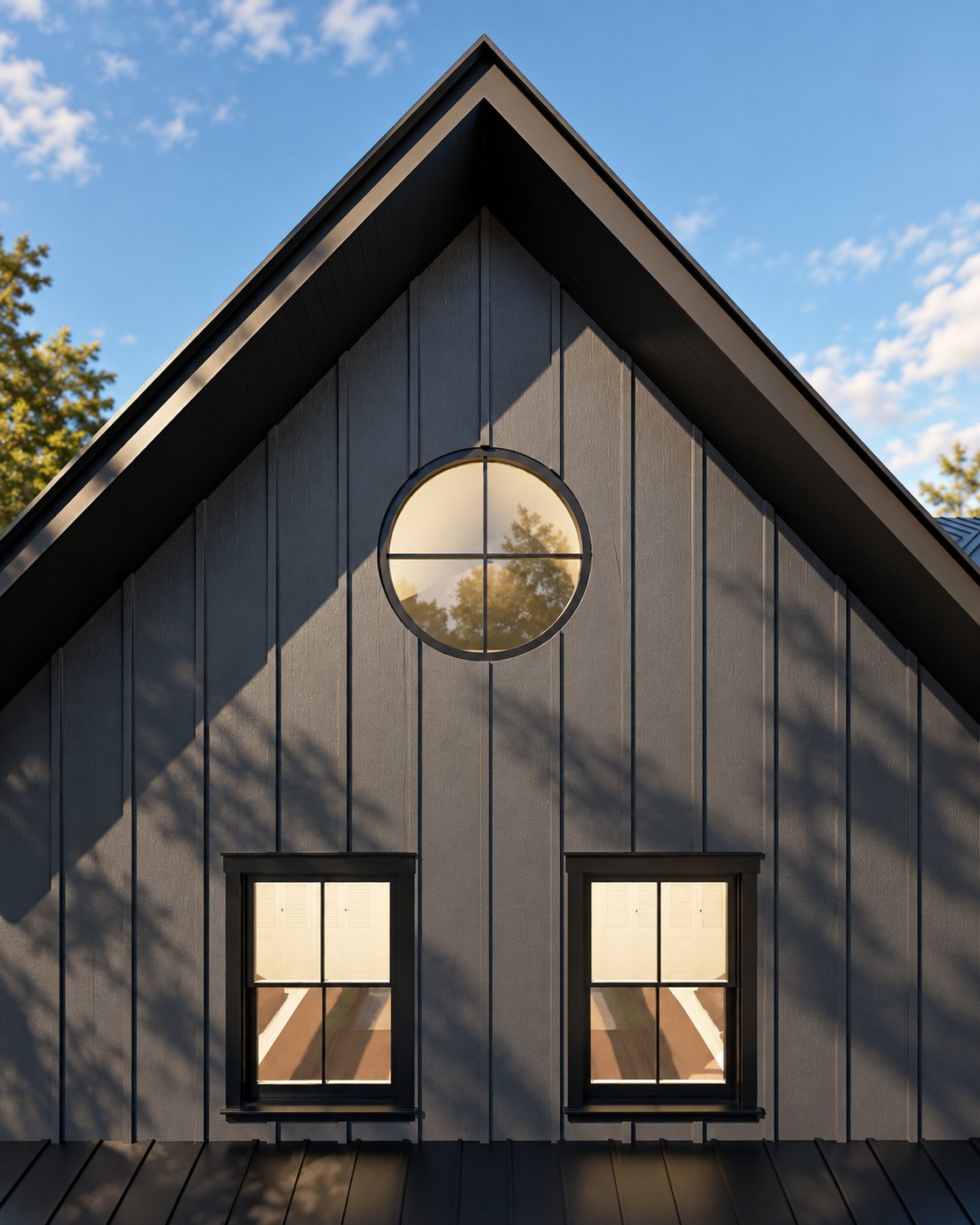 Black exterior scheme