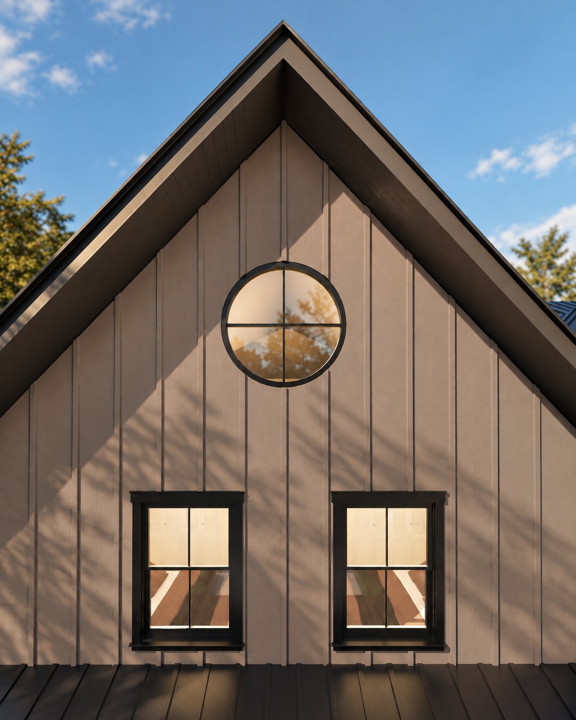 Taupe exterior scheme