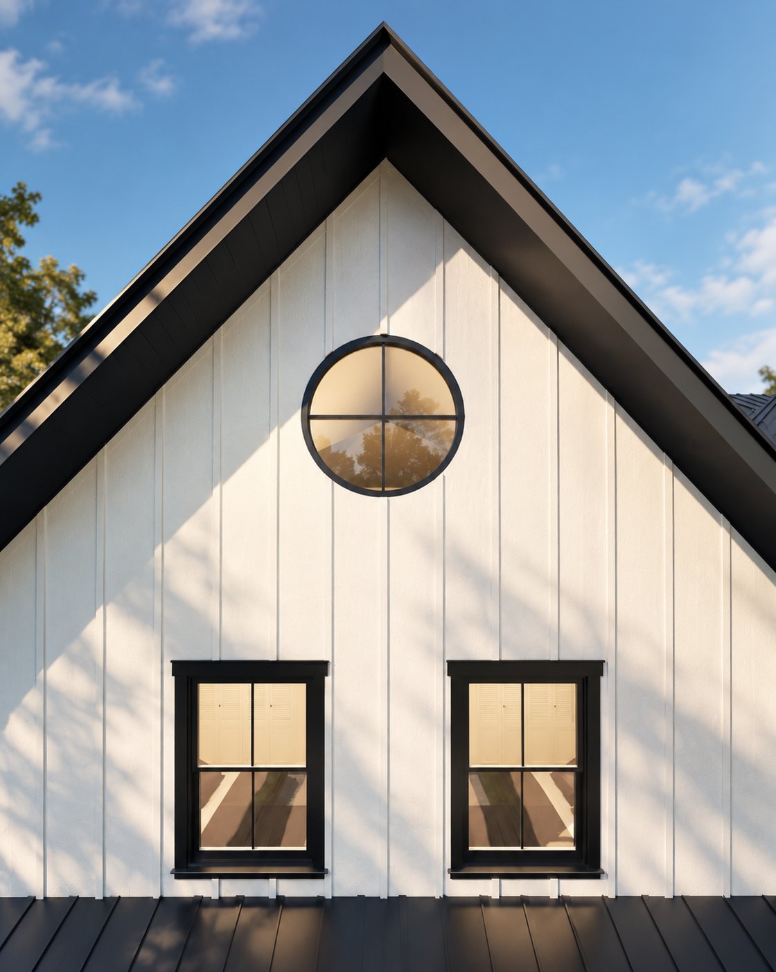 White exterior scheme