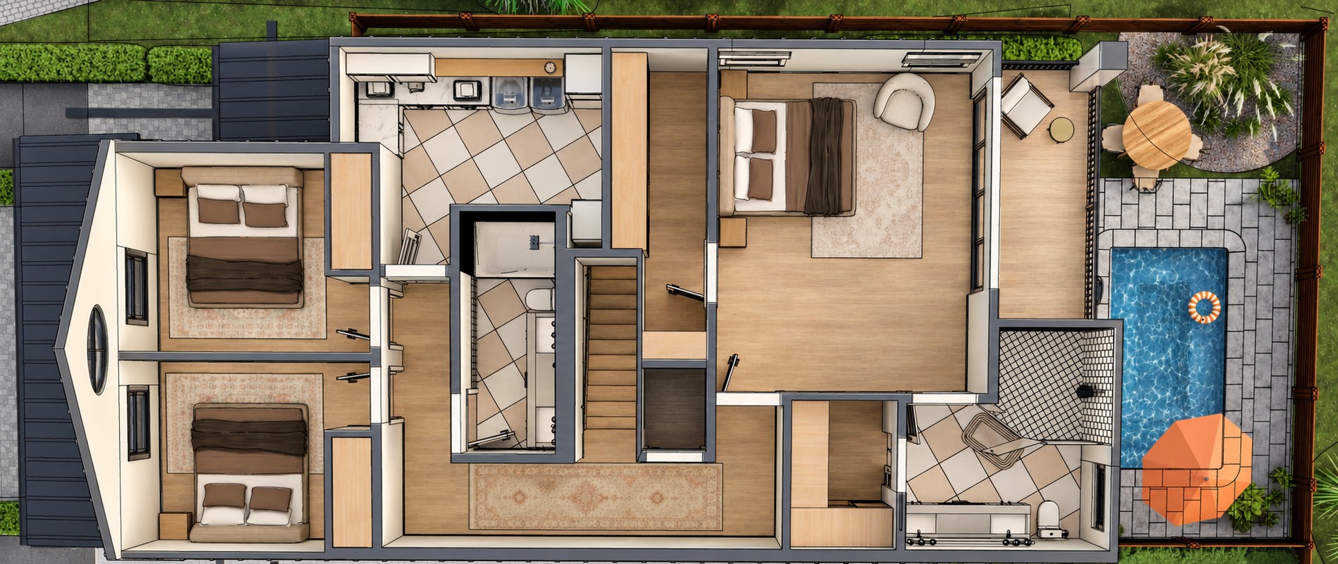 Second floor plan